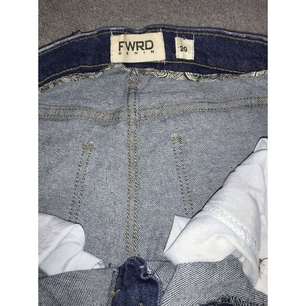 Kids Fwrd Denim Jeans 29x30 Cotton Blend Stretch Distressed Size 20 — image 8 of 8